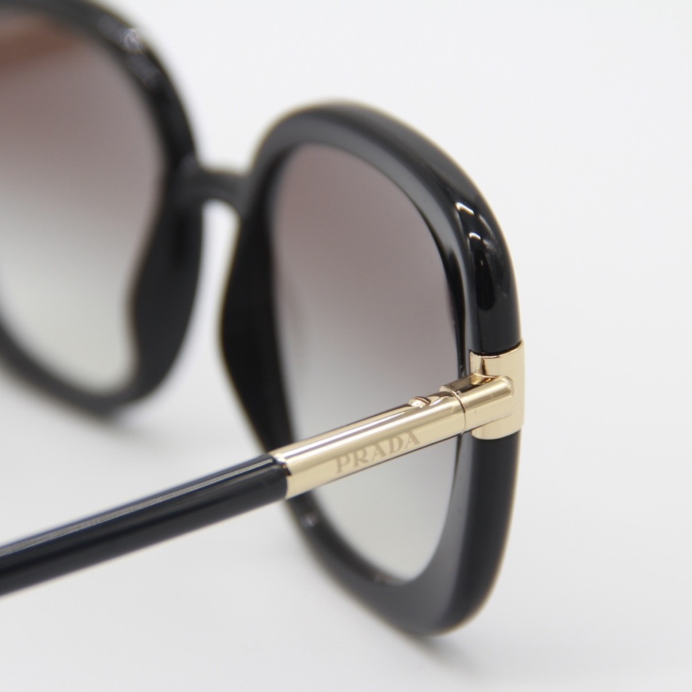 NEW PR04WS PRADA WOMEN'S SUNGLASSES PRADA PR 04WS 1AB0A7 PRADA SPR 04W BLACK - Picture 5 of 10